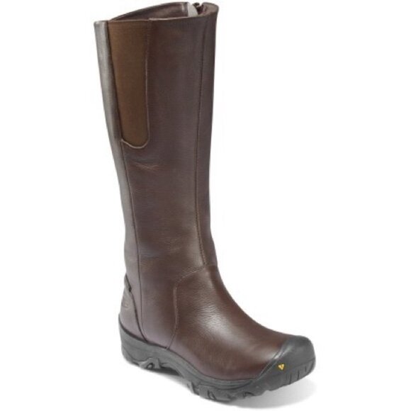 Keen Silverton Boots ~ 7 ~ Waterproof / Insulated ~ Java Brown Leather - Picture 1 of 10